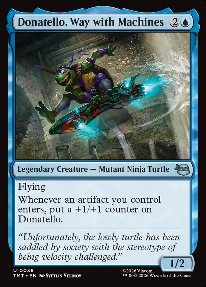 Donatello, Way with Machines front