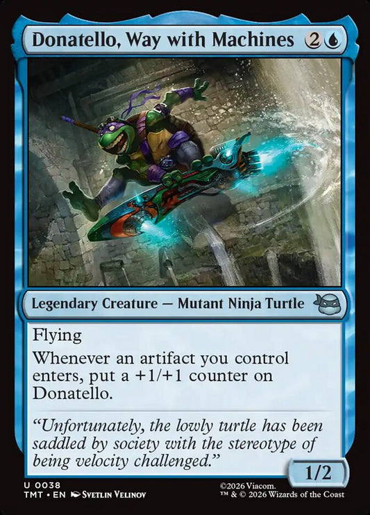 Donatello, Way with Machines front