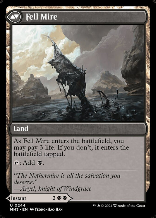 Fell the Profane // Fell Mire back