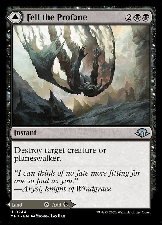 Fell the Profane // Fell Mire front