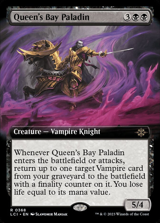 Queen's Bay Paladin front