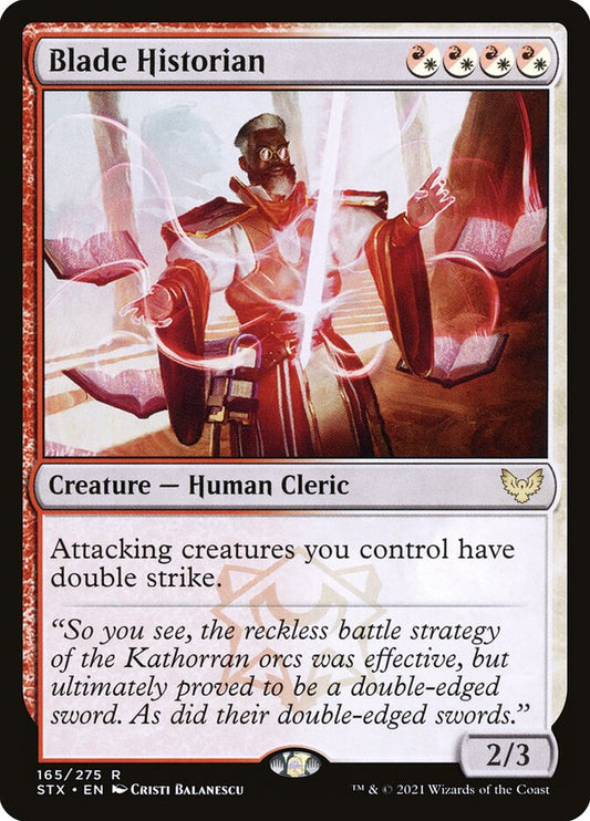 Blade Historian front