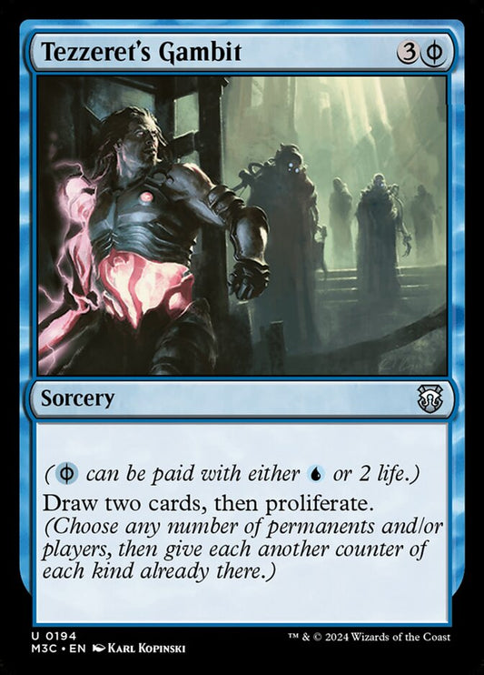 Tezzeret's Gambit front