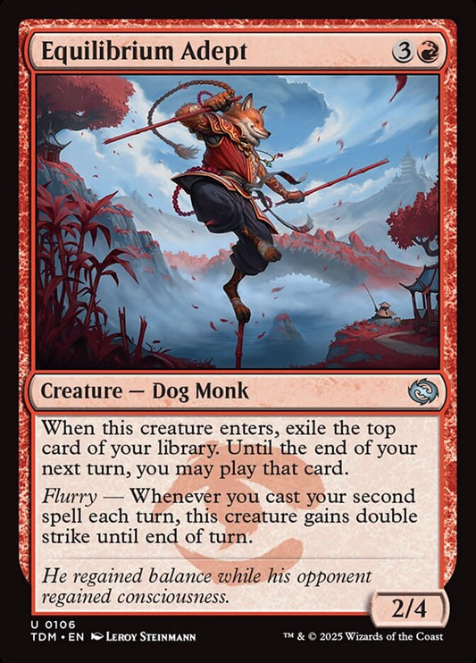 Equilibrium Adept front