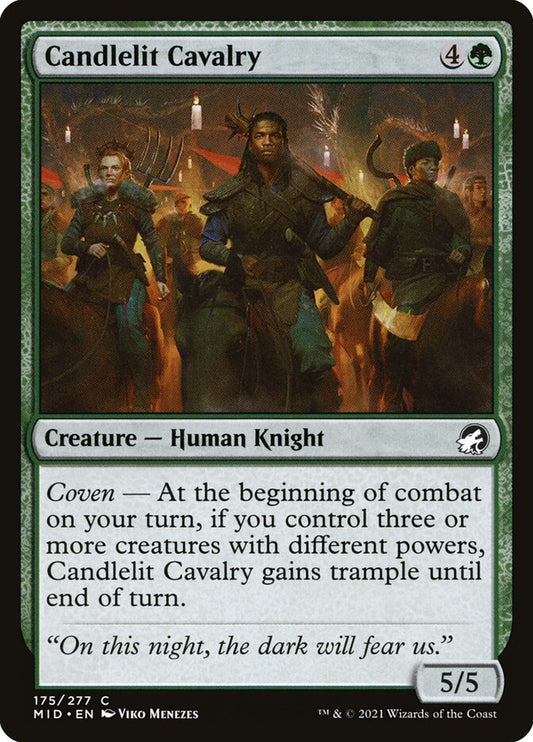Candlelit Cavalry front