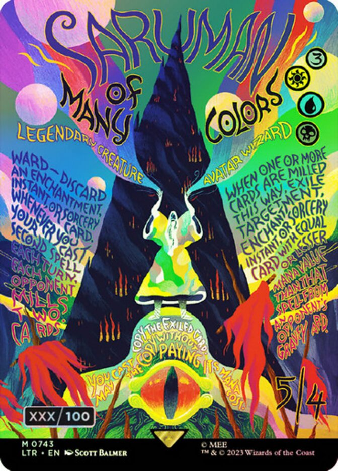 Saruman of Many Colors front