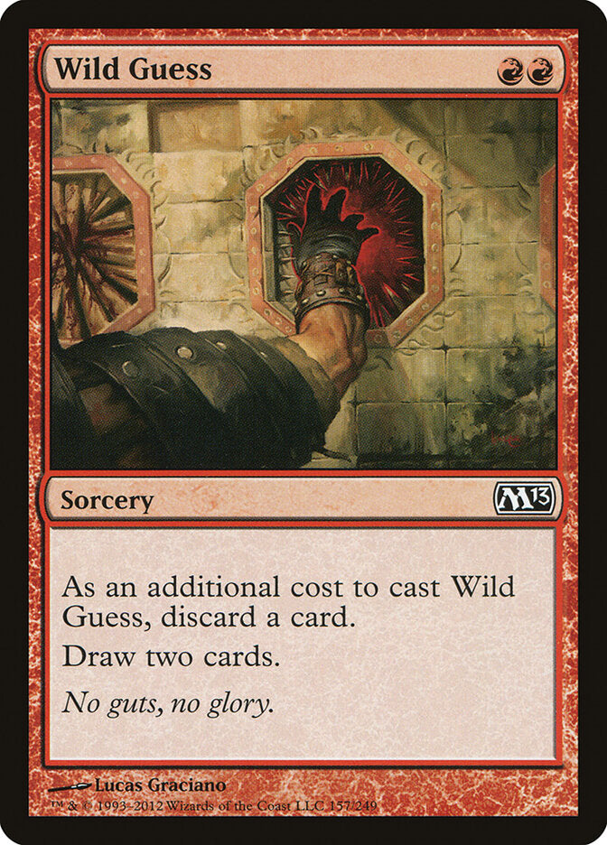 Wild Guess front