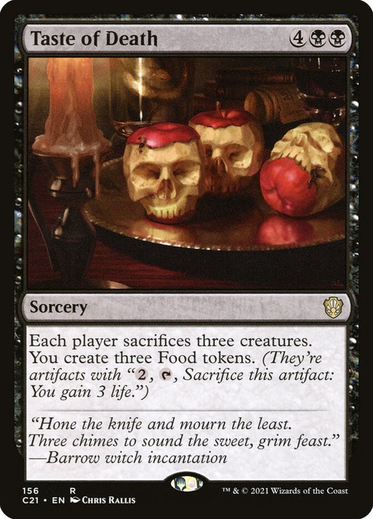Taste of Death front