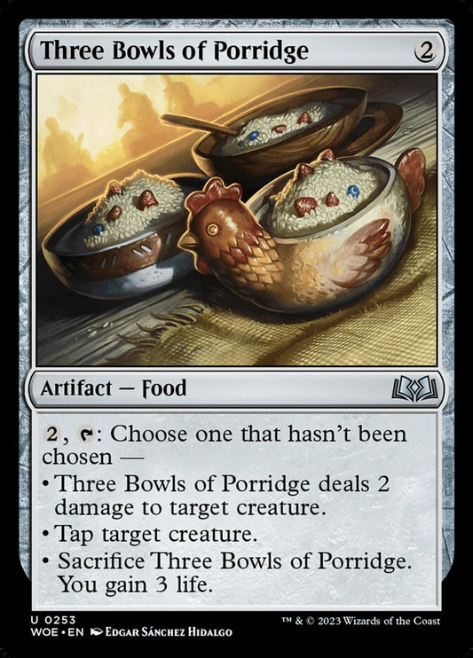 Three Bowls of Porridge front