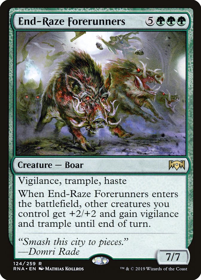 End-Raze Forerunners front