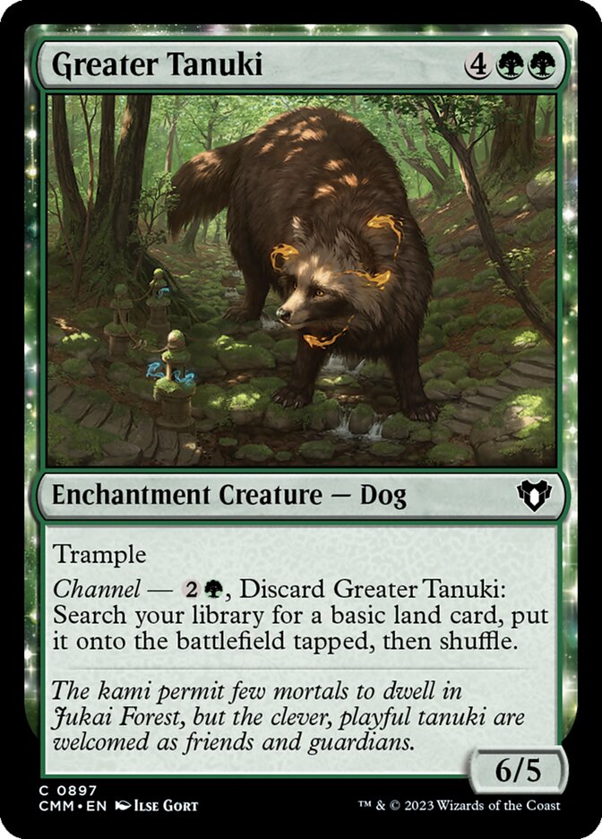 Greater Tanuki front