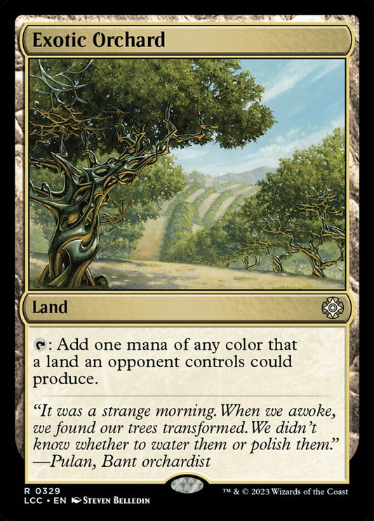 Exotic Orchard front