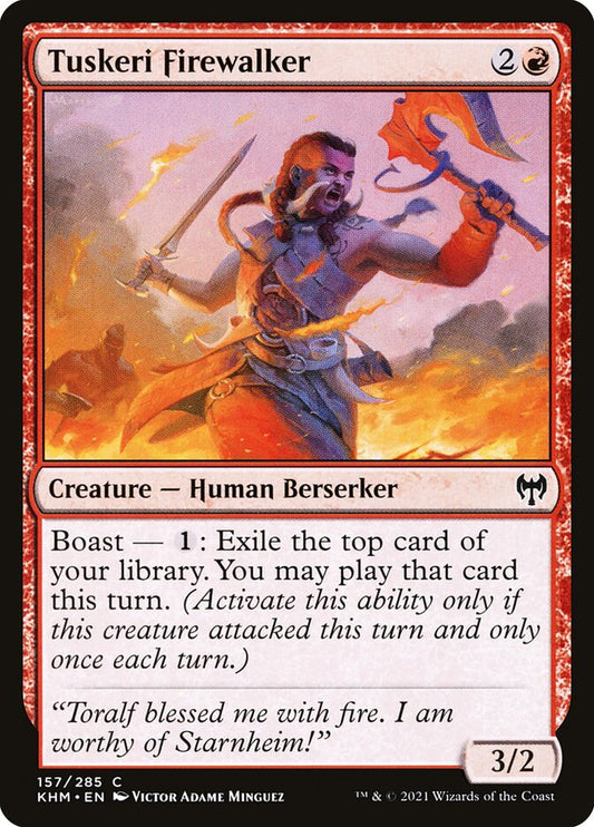 Tuskeri Firewalker front