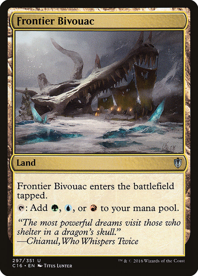 Frontier Bivouac front