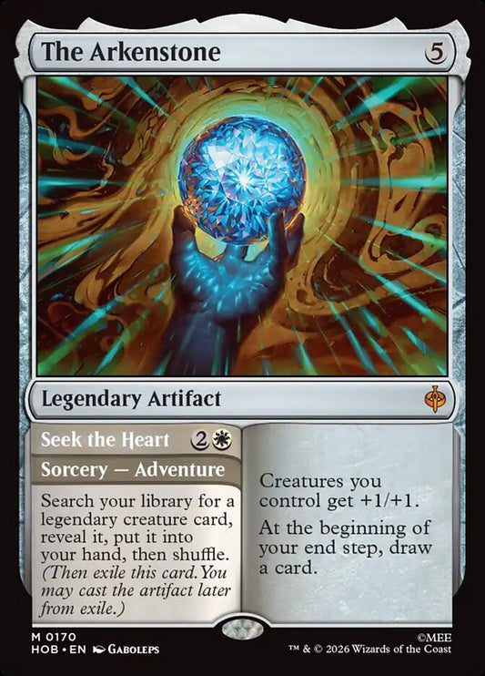 The Arkenstone // Seek the Heart front