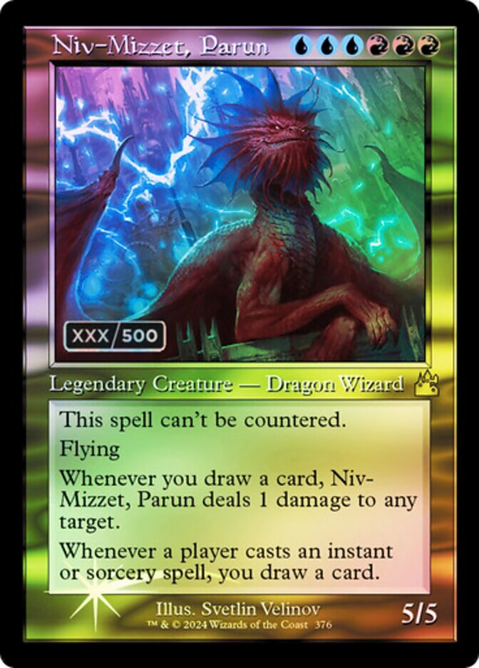 Niv-Mizzet, Parun front
