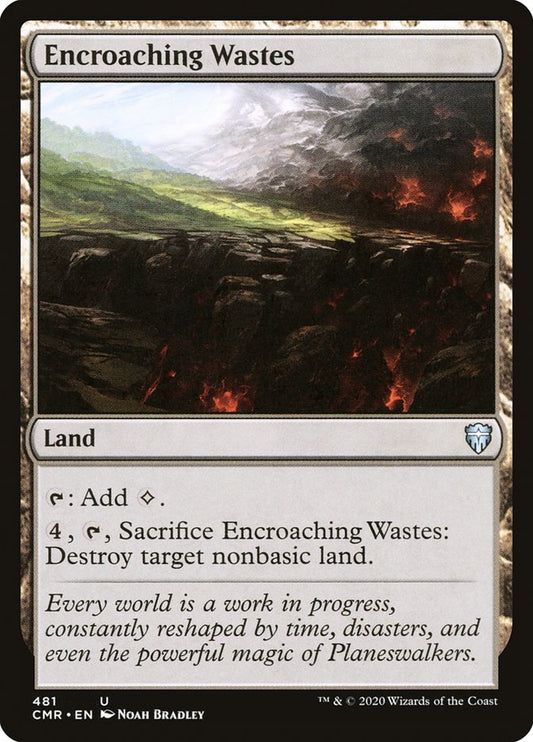 Encroaching Wastes front