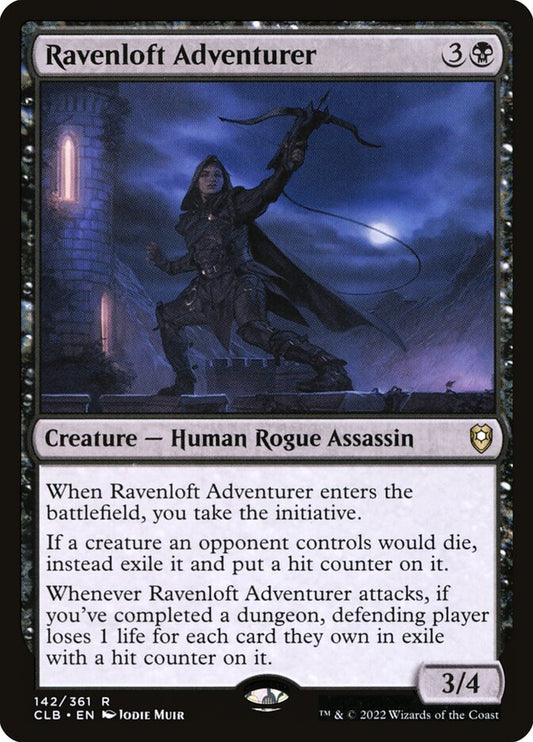 Ravenloft Adventurer front