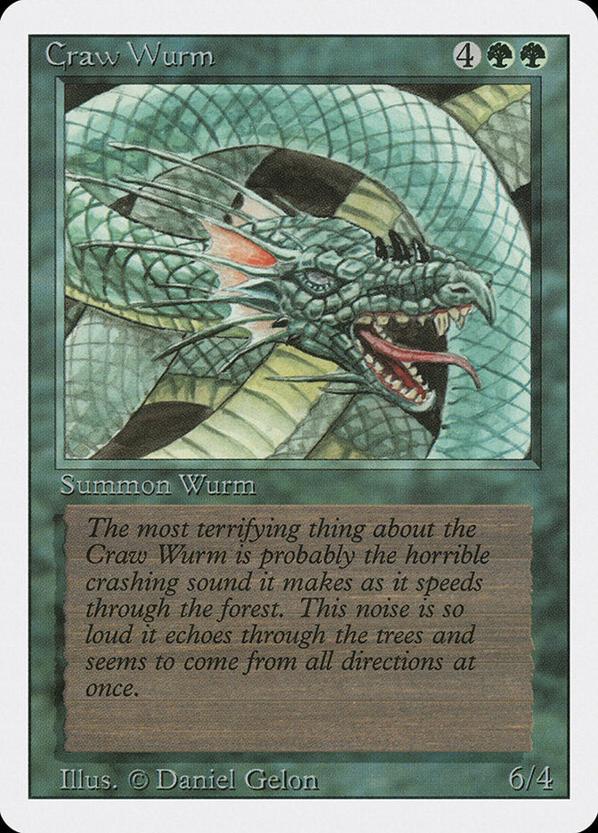 Craw Wurm front