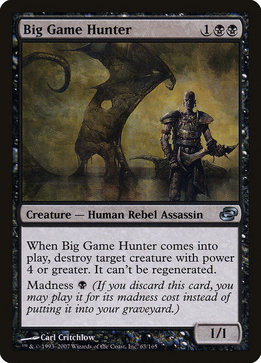 Big Game Hunter front
