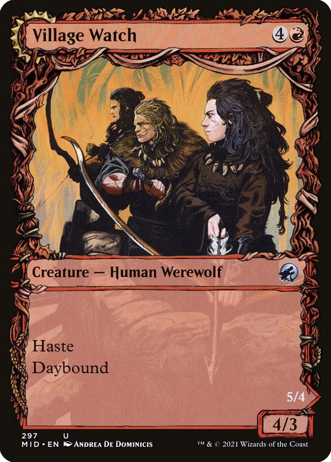 Village Watch // Village Reavers front