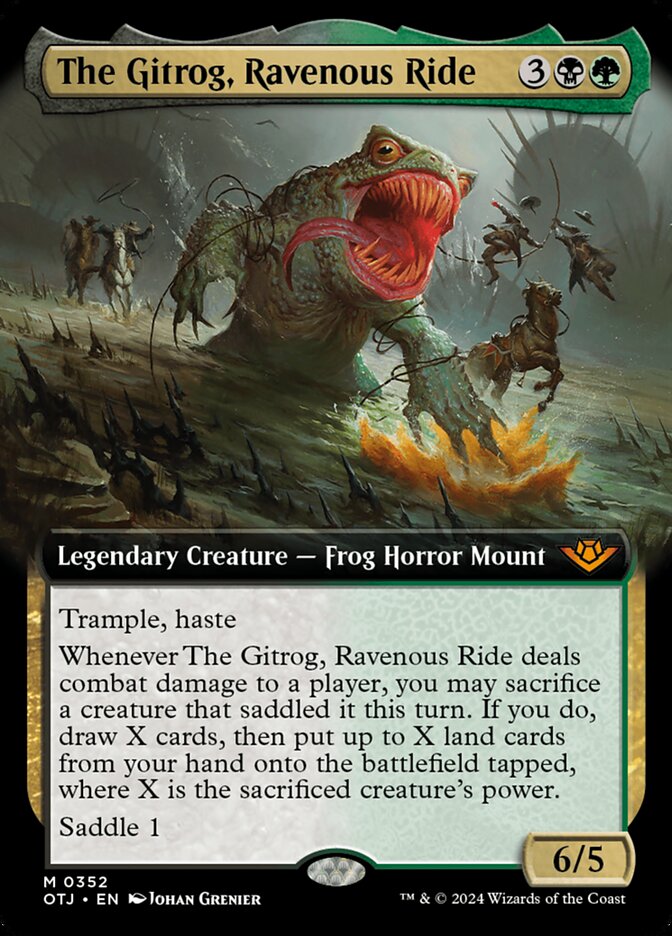 The Gitrog, Ravenous Ride front