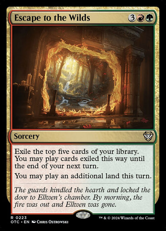 Escape to the Wilds front