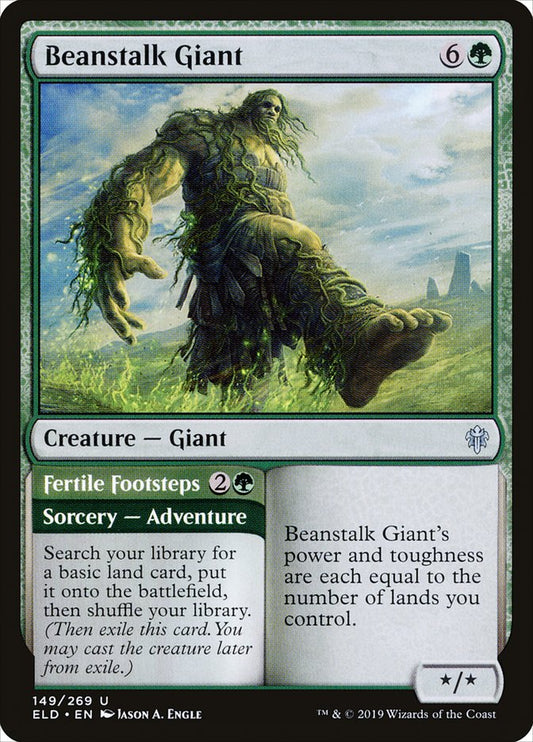 Beanstalk Giant // Fertile Footsteps front