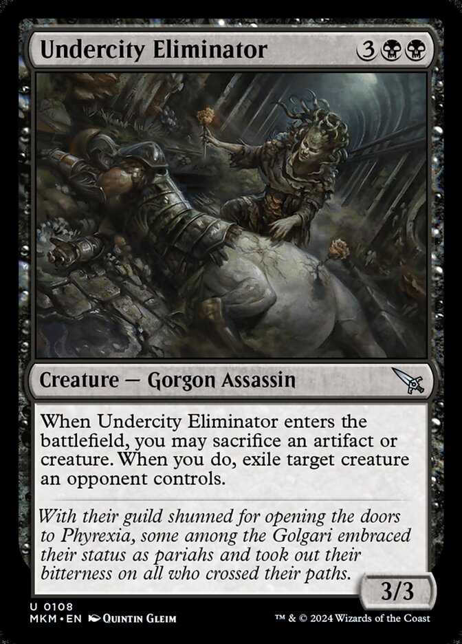Undercity Eliminator front