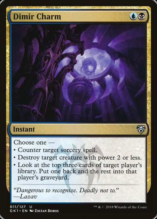 Dimir Charm front