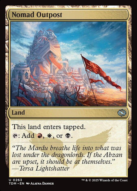 Nomad Outpost front