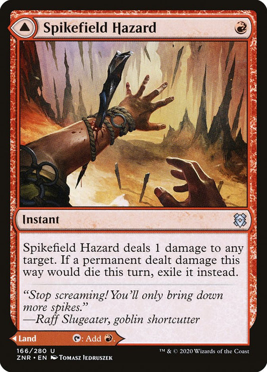 Spikefield Hazard // Spikefield Cave front