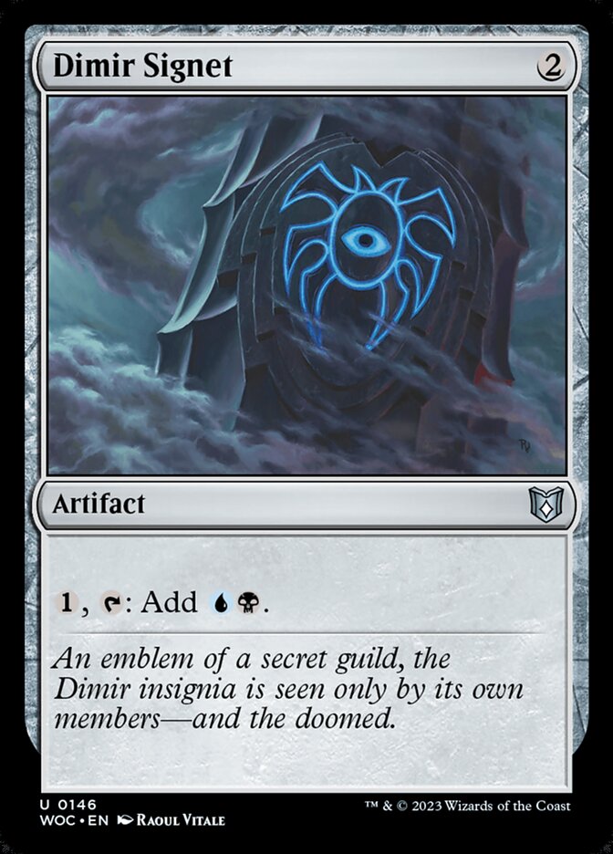 Dimir Signet front