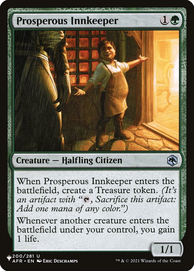 Prosperous Innkeeper front