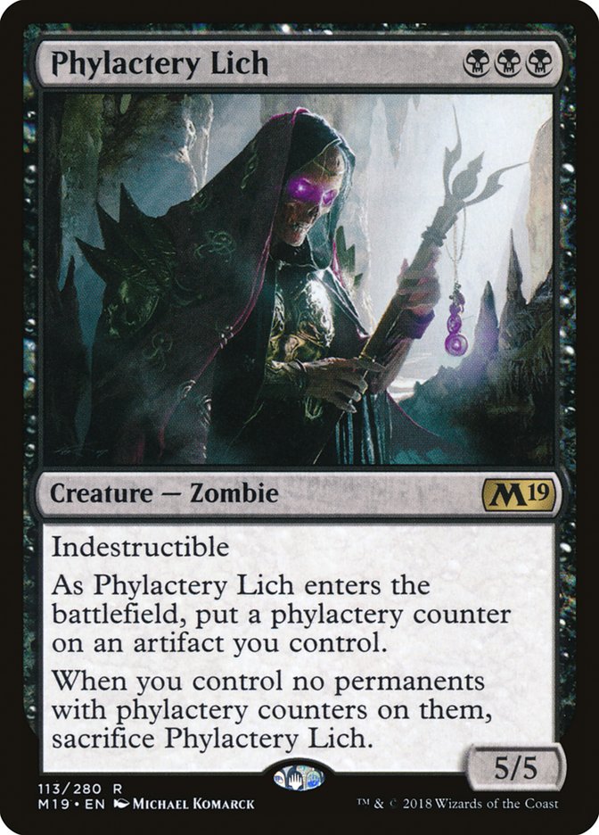 Phylactery Lich front