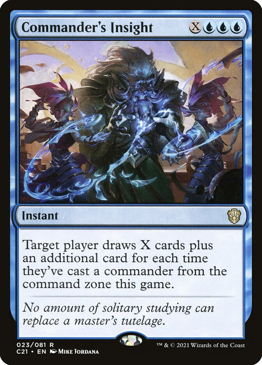 Commander's Insight front
