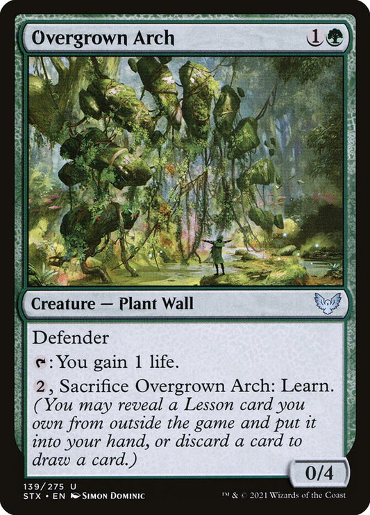 Overgrown Arch front
