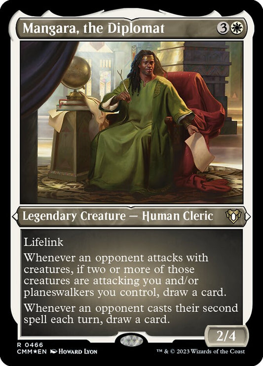 Mangara, the Diplomat front