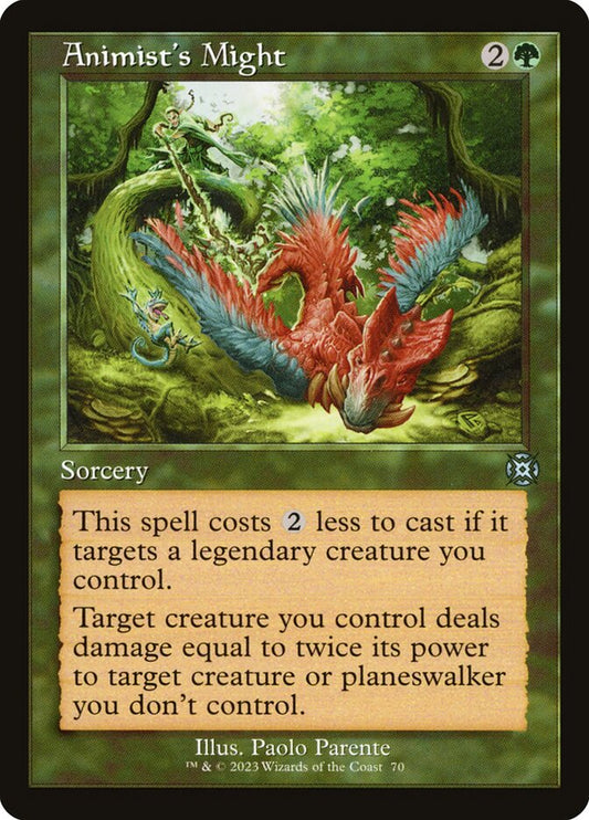 Animist's Might front