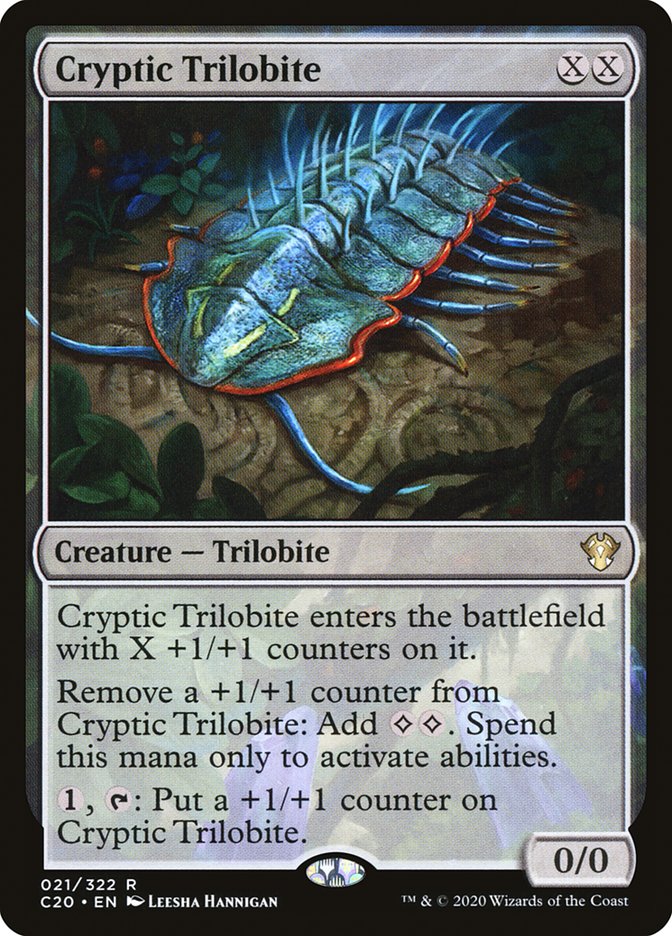 Cryptic Trilobite front