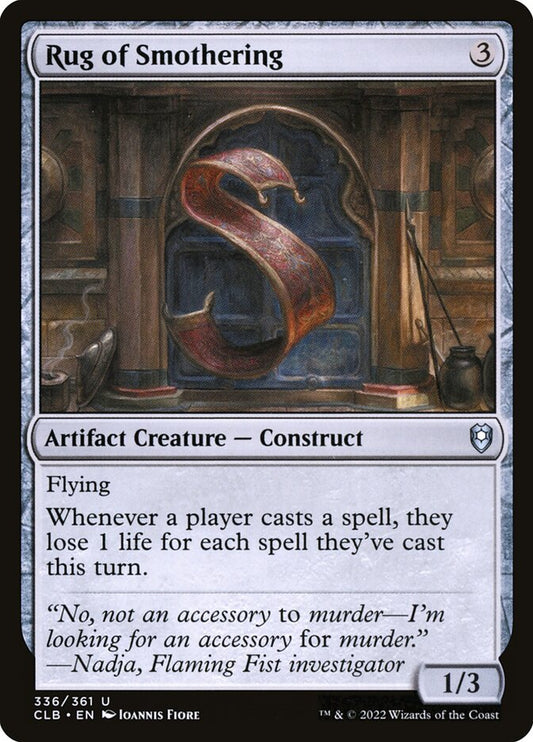 Rug of Smothering front