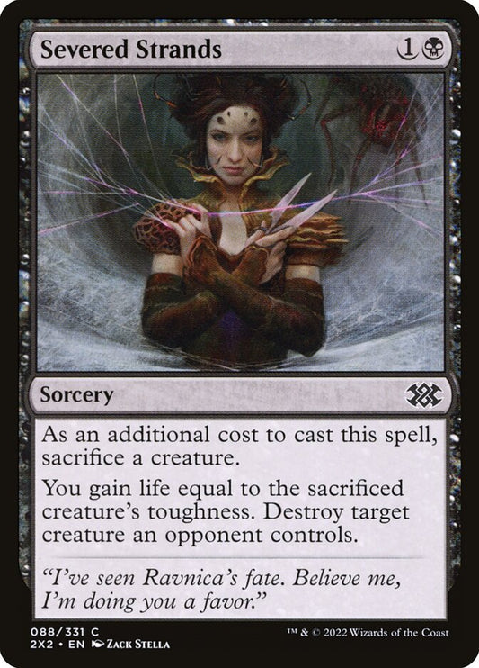 Severed Strands front