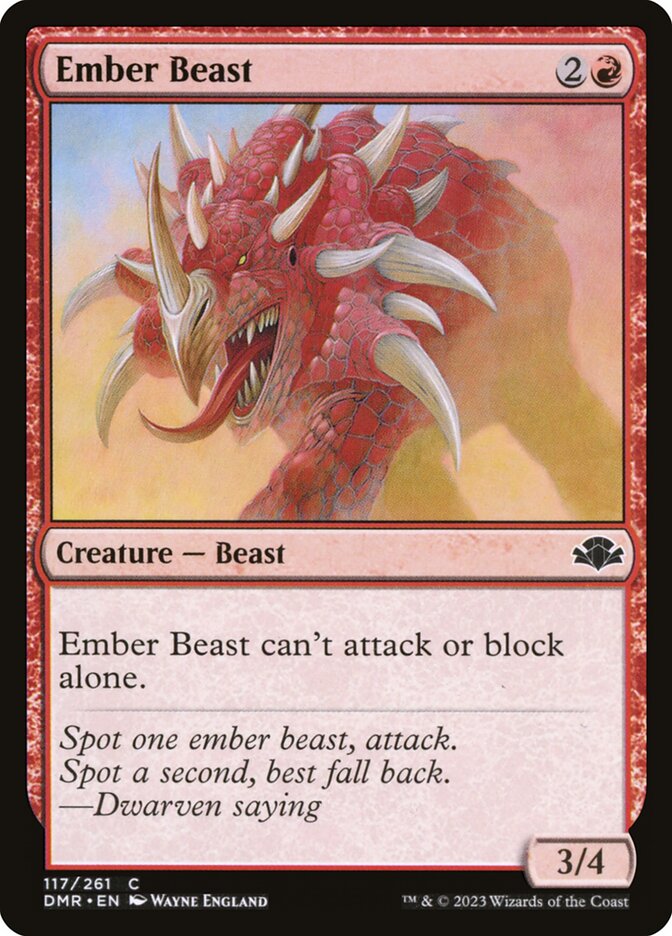 Ember Beast front