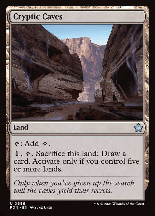Cryptic Caves front
