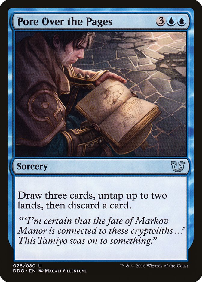 Pore Over the Pages front