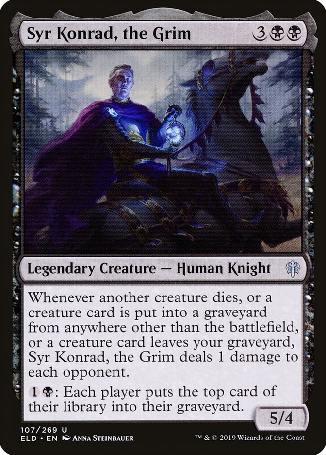 Syr Konrad, the Grim front