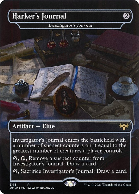 Investigator's Journal front