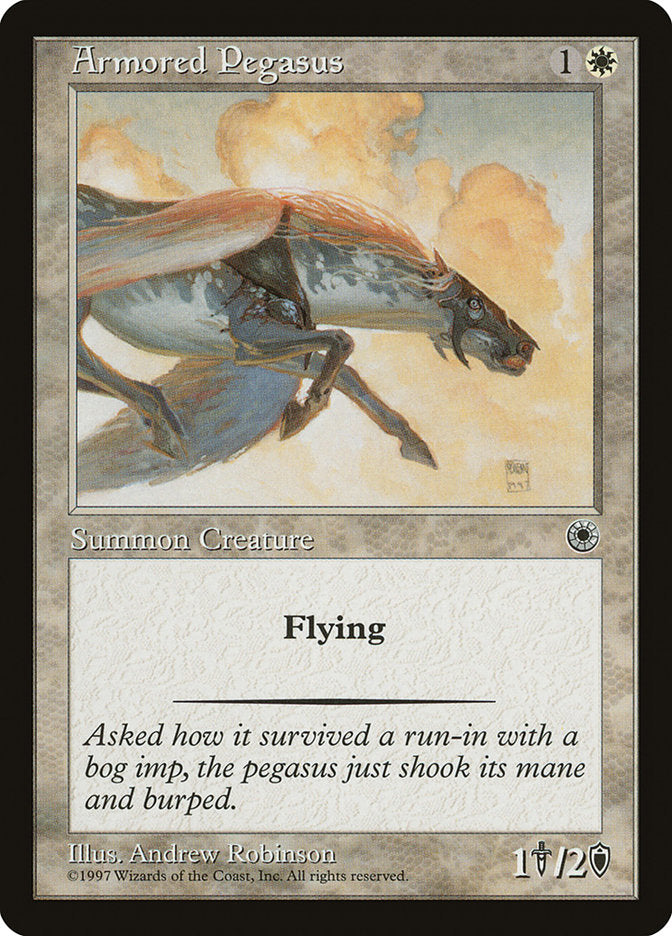 Armored Pegasus front
