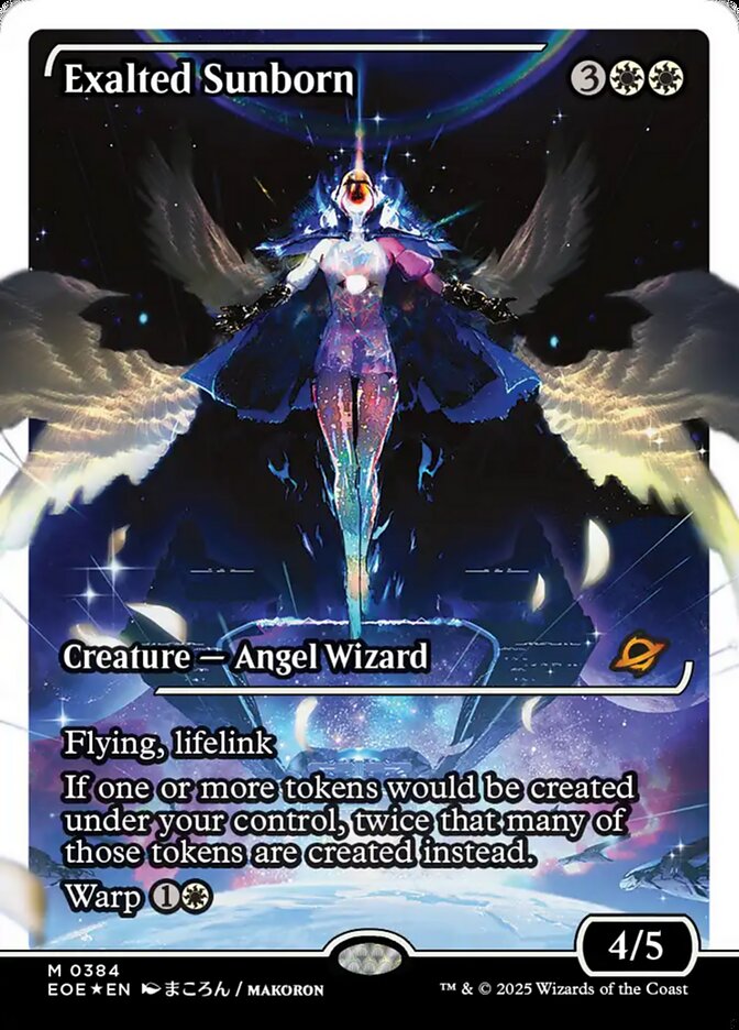 Exalted Sunborn front