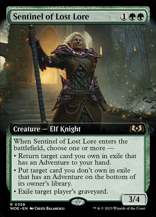 Sentinel of Lost Lore front